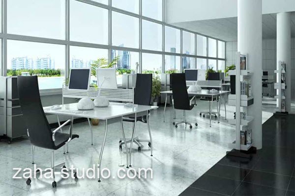 خدمات بازسازی دفتر کار اداری | استودیو معماری زاها