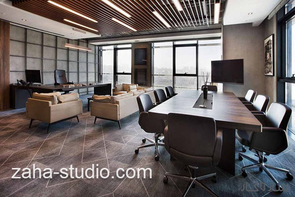 بازسازی دفتر کار اداری در ملاصدرا | استودیو معماری زاها