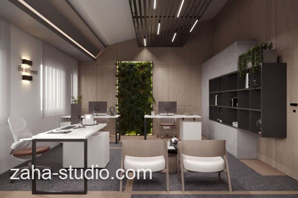 شرکت معتبر بازسازی ساختمان اداری در سهروردی | استودیو معماری زاها